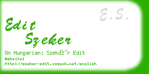 edit szeker business card